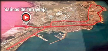 Torrevieja tracé du parcours